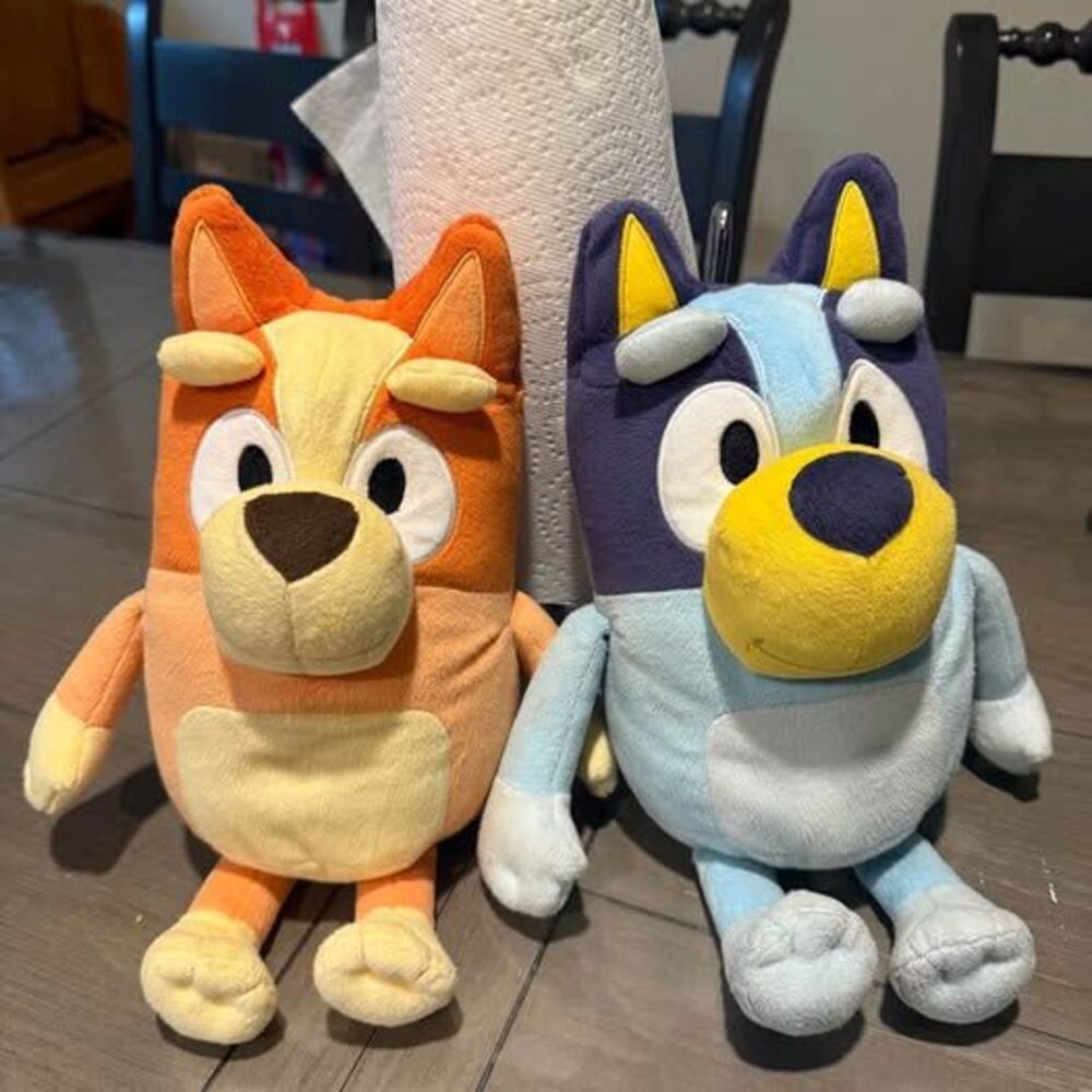Bluey & Friends Bluey and Bingo 12” Plushies